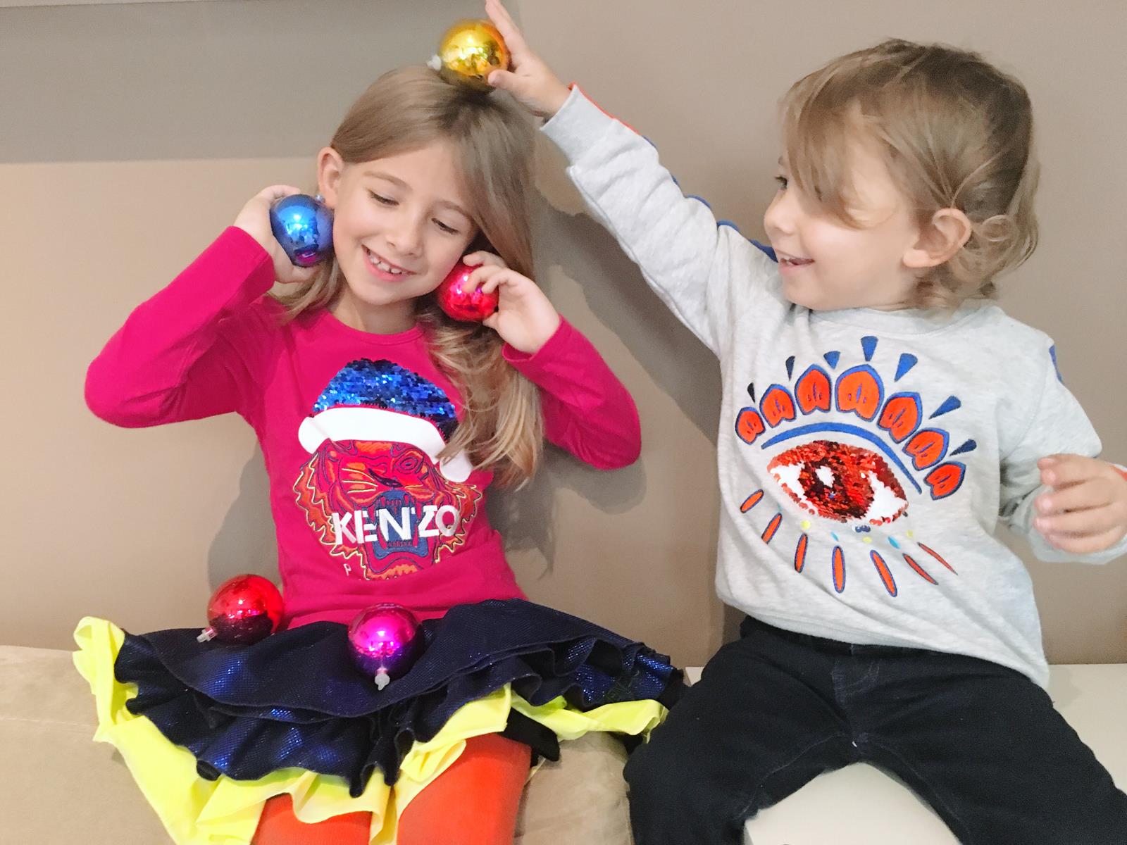 Kenzo Kids vestiti per bambini capsule collection Natale